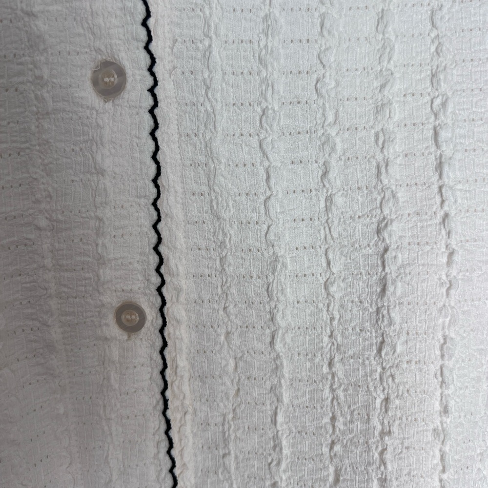 Polagram Cream Blouse NWOT 1XL - Picture 8 of 9